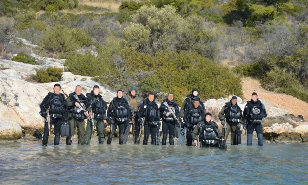 Συνεκπαίδευση τμημάτων ειδικών επιχειρήσεων Ελλάδας–Αιγύπτου στη Νέα Πέραμο